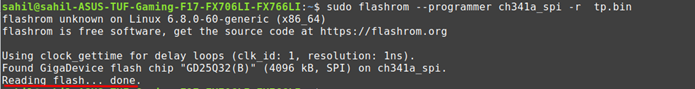 Binary File Created